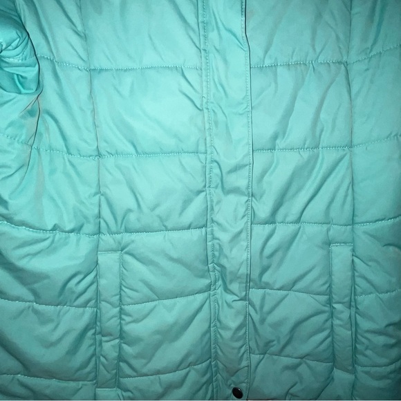 Women's Columbia Turquoise Puffer Jacket - Picture 5 of 7